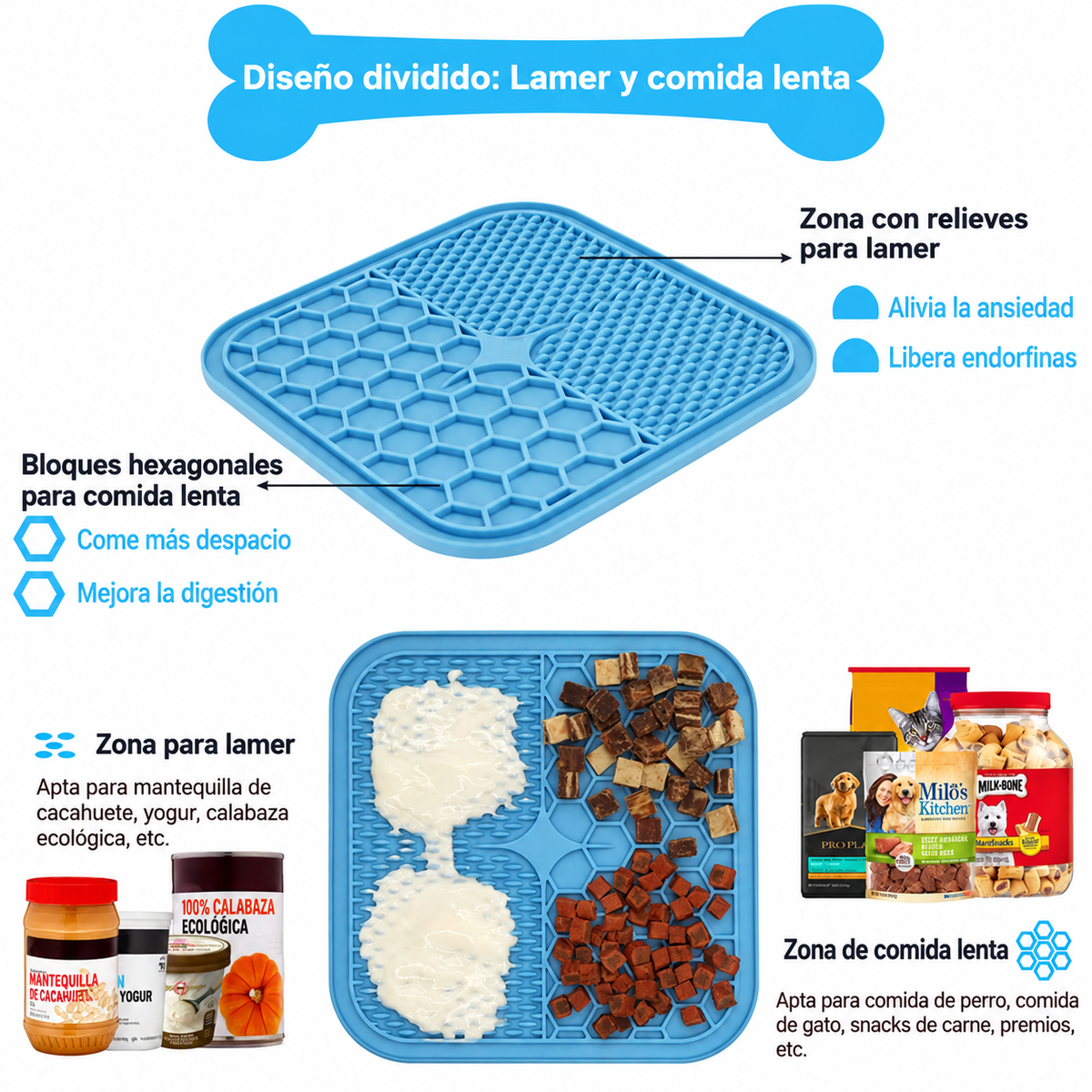 Comedero antiestres -Pethealth